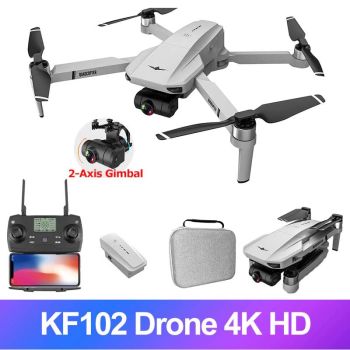RC Quadcopter KF102 4K HD Camera Intelligent Controls GPS Positioning FPV Drone