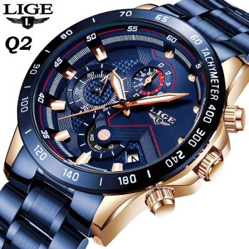 New Fashion Luxury Sports Chronograph Quartz Watch for Men
