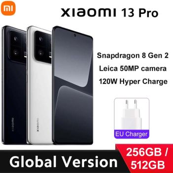 Xiaomi 13 Pro 5G Smartphone 50MP Leica Camera 120Hz AMOLED WQHD Display Global Version
