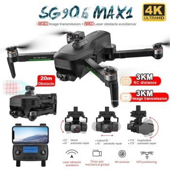 RC Quadcopter SG906 Max1 4K HD Camera GPS 3-Axis Gimbal Obstacle Avoidance Drone