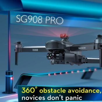 RC Quadcopter SG908 Pro 3-Axis Gimbal GPS Distance 1.2km Obstacle Avoidance Drone