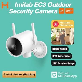 Global Version IMILAB EC3 Outdoor Smart Security Camera 3MP Wi-Fi Night Vision