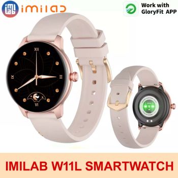 IMILAB W11L Women Smartwatch Fitness Tracker Heart Rate Blood Oxygen Bracelet Gift