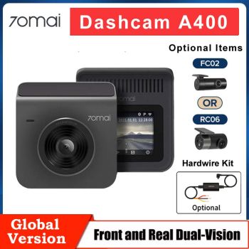 Xiaomi 70mai Smart Dashcam A400 DVR 1440P Night Vision App Control