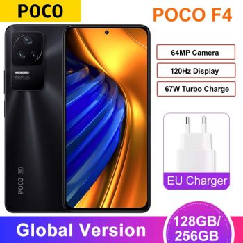 Global Version POCO F4 5G Smartphone 128GB/256GB 64MP Camera 64W Charging