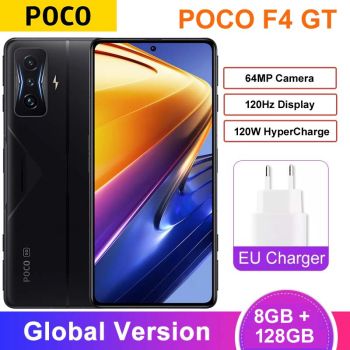 Global Version POCO F4 GT 5G Smartphone 8GB+128GB 120W HyperCharge NFC