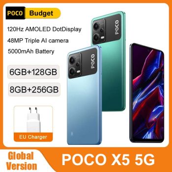 POCO X5 5G Smartphone 128GB/256GB 6.67-Inch AMOLED Display NFC Global Version