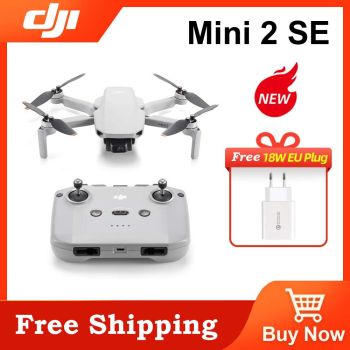 RC Quadcopter DJI Mini 2 SE 2.7K HD Videos 12MP arial photos 3-Axis Gimbal 10km Camera Drone
