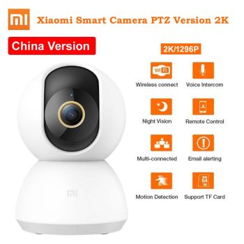 Xiaomi Mijia Smart Home Security Camera 360 Degree WiFi IP Camera 1296P PTZ Version 2K