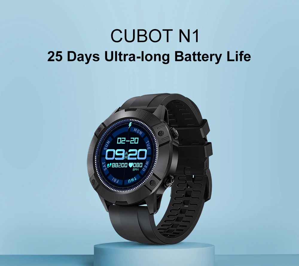 Cubot N1 Smartwatch for women men Fitness Tracker Blood Oxygen Heart ...